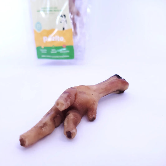 Pézito - Mordedor Natural de Pé de Galinha Desidratado