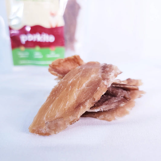 Filé suíno - Petisco de Carne Suína Desidratada